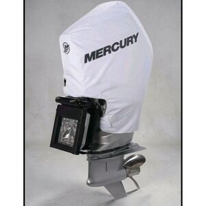 Mercury 8M0228537 Tow N Stow Outboard Cover for 200-300hp FourStroke, White